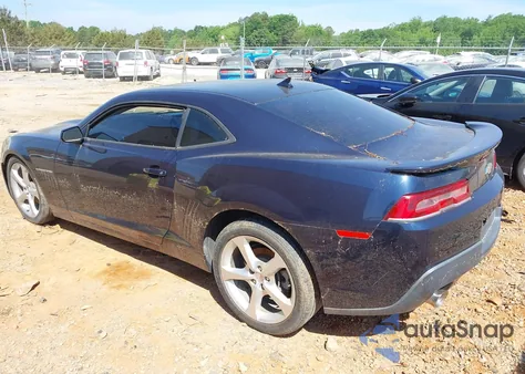 2015 Chevrolet Camaro 2Lt из США, поврежденный, VIN 2G1FF1E39F9181348